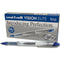 Boligrafo de tinta líquida Uni-Ball 707547000 Blauw Zilverkleurig 0,8 mm