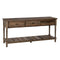 Console Bruin Sparrenhout Hout MDF 184,5 x 50 x 86,8 cm