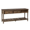Console Bruin Sparrenhout Hout MDF 184,5 x 50 x 86,8 cm