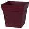 Bloempot Ecolux Toscana Rood Bordeaux 32 x 32 x 32 cm