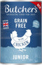 BUTCHER'S Original Junior Mega pack mix - nat hondenvoer - 6 x 400g