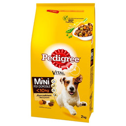 PEDIGREE Adult Mini Chicken with vegetables - droog hondenvoer - 2kg