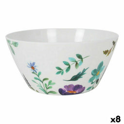 Saladekom La Mediterránea Sakura Melamine Helderheid 25,5 x 12 cm (8 Stuks)
