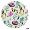 Eetbord La Mediterránea Sakura Melamine Helderheid 25 x 1,5 cm (24 Stuks)