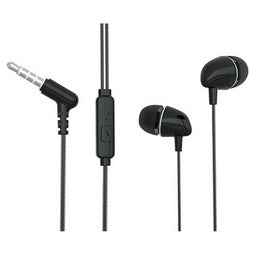 Hoofdtelefoon met microfoon TM Electron Zwart