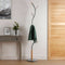 Klädhängare Versa Sisak Grijs Hout Metaal 32 x 179 x 32 cm