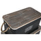 Kofferset Home ESPRIT Metaal Touw Sparrenhout 68 x 35,5 x 35 cm (3 Stuks)