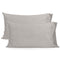 Kussensloop HappyFriday BASIC Grijs 50 x 75 cm (2 Stuks)