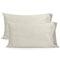 Kussensloop HappyFriday Basic Beige 50 x 75 cm (2 Stuks)