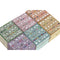 Doos-Juwelenkistje Home ESPRIT Multicolour Mangohout 10 x 10 x 6 cm (2 Onderdelen) (6 Stuks)