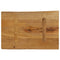 Tafelblad met natuurlijke rand 70x40x3,8 cm massief mangohout