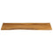 Tafelblad met natuurlijke rand 140x60x2,5 cm massief mangohout
