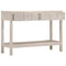 Wandtafel 110x35x75 cm massief mangohout wit