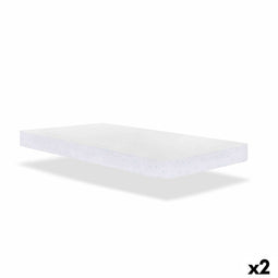 Matrashoes voor wiegjes Mi bollito Wit 1 x 60 x 120 cm Waterdicht 2 Stuks