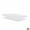 Matrashoes voor wiegjes Mi bollito Wit 1 x 60 x 120 cm Waterdicht 2 Stuks