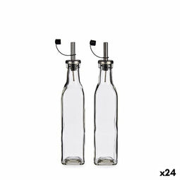 Olie en azijnset Transparant Kristal 300 ml (24 Stuks)