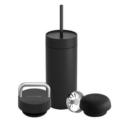 Fellow - Carter Move Mok 3 in 1 - Thermische mok + 3 doppen - Zwart 473ml