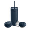 Fellow - Carter Move Mok 3 in 1 - Thermische mok + 3 doppen - Marineblauw 473 ml