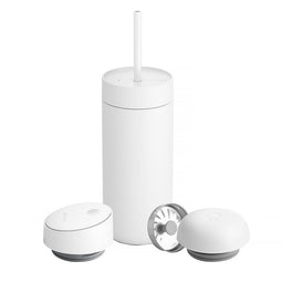Fellow - Carter Move Mok 3 in 1 - Thermische mok + 3 doppen - Wit mat 473ml