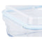 Lunchbox Transparant Polypropyleen Borosilicaatglas 4,8 L 32 x 13 x 26,2 cm (6 Stuks)