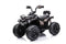 Elektrische kinderquad - zwart - 98 x 61 x 72 cm - 3-6 km/u