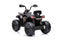 Elektrische kinderquad - zwart - 98 x 61 x 72 cm - 3-6 km/u