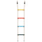 Touwladder voor kinderen met 4 sporten meerkleurig