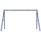 Schommelframe voor buiten met 8 ophanghaken staal blauw