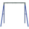 Schommelframe voor buiten met 4 ophanghaken staal blauw
