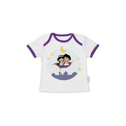 T-Shirt met Korte Mouwen voor kinderen HappyFriday Mr Fox Magic Rug Multicolour 18-24 meses
