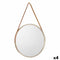 Wandspiegel Bruin champagne Kristal Polyskin 60 x 60 x 3 cm (4 Stuks)