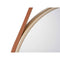 Wandspiegel Bruin champagne Kristal Polyskin 60 x 60 x 3 cm (4 Stuks)