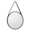 Wandspiegel Zwart Kristal Polyskin 45 x 45 x 3 cm (4 Stuks)
