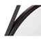 Wandspiegel Zwart Kristal Polyskin 45 x 45 x 3 cm (4 Stuks)