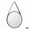 Wandspiegel Zwart Kristal Polyskin 60 x 60 x 3 cm (4 Stuks)