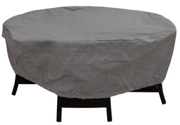 Eurotrail - Zitgroephoes rond Cantonic dia. 160x90 cm grijs