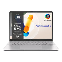 Laptop Asus VivoBook S 14 OLED M5406NA-QD082W 14" 16 GB RAM 512 GB SSD Qwerty Spaans AMD Ryzen 5...