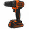 Schroefboormachine Black & Decker BCK186D2KA-QW