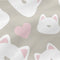 Kussensloop HappyFriday Happynois Kitty Multicolour 50 x 75 cm