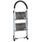 Inklapbare ladder Wit Zwart Grijs Metaal 38 x 50 x 84 cm (6 Stuks)