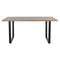 Eettafel Home ESPRIT Bruin Zwart Ijzer Hout MDF 160 x 90 x 75 cm