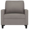 Fauteuil 60 cm stof taupe