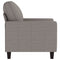Fauteuil 60 cm stof taupe