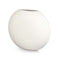 Vaas Cirkelvormig Wit Keramisch 40 x 34,5 x 16 cm (2 Stuks)