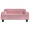Kinderbank 70x45x30 cm fluweel roze