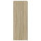 Schoenenkast 74,5x37,5x100 cm bewerkt hout sonoma eikenkleurig