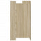 Schoenenkast 52x37,5x100 cm bewerkt hout sonoma eikenkleurig