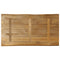Tafelblad met natuurlijke rand 120x60x3,8 cm massief mangohout