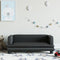 Kinderbank 80x45x30 cm kunstleer zwart