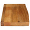 Tafelblad met natuurlijke rand 80x30x2,5 cm massief mangohout